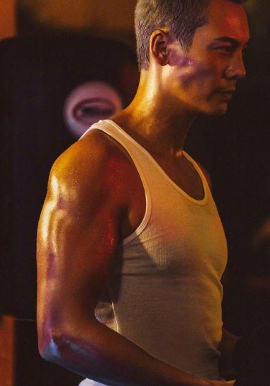 肌肉 娱乐圈 男,娱乐圈男星的健身风采